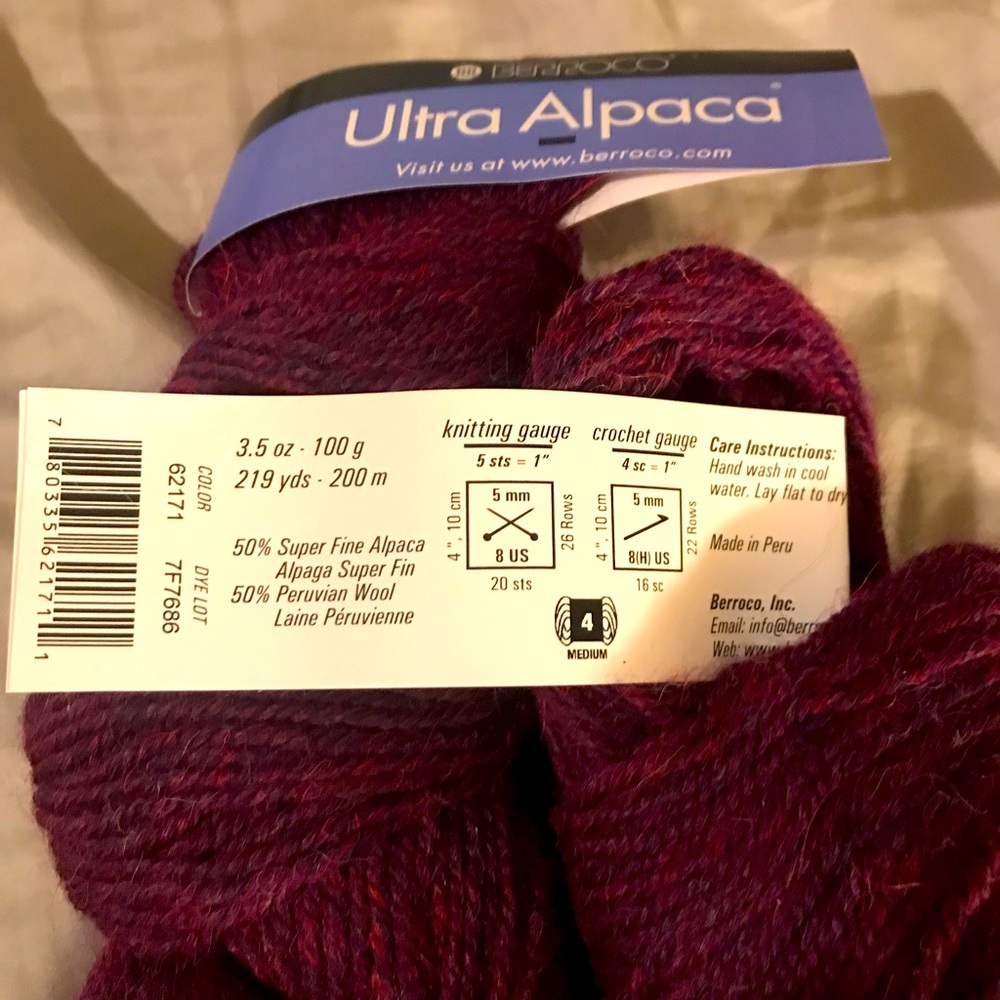 Berocco Ultra Alpaca Yarn